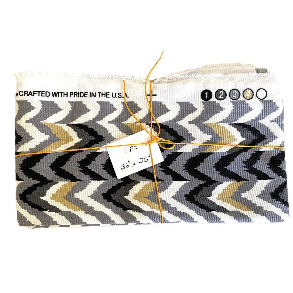 Waverly Living Color Chevron Upholstery Fabric Cotton Twill 36" x 36"